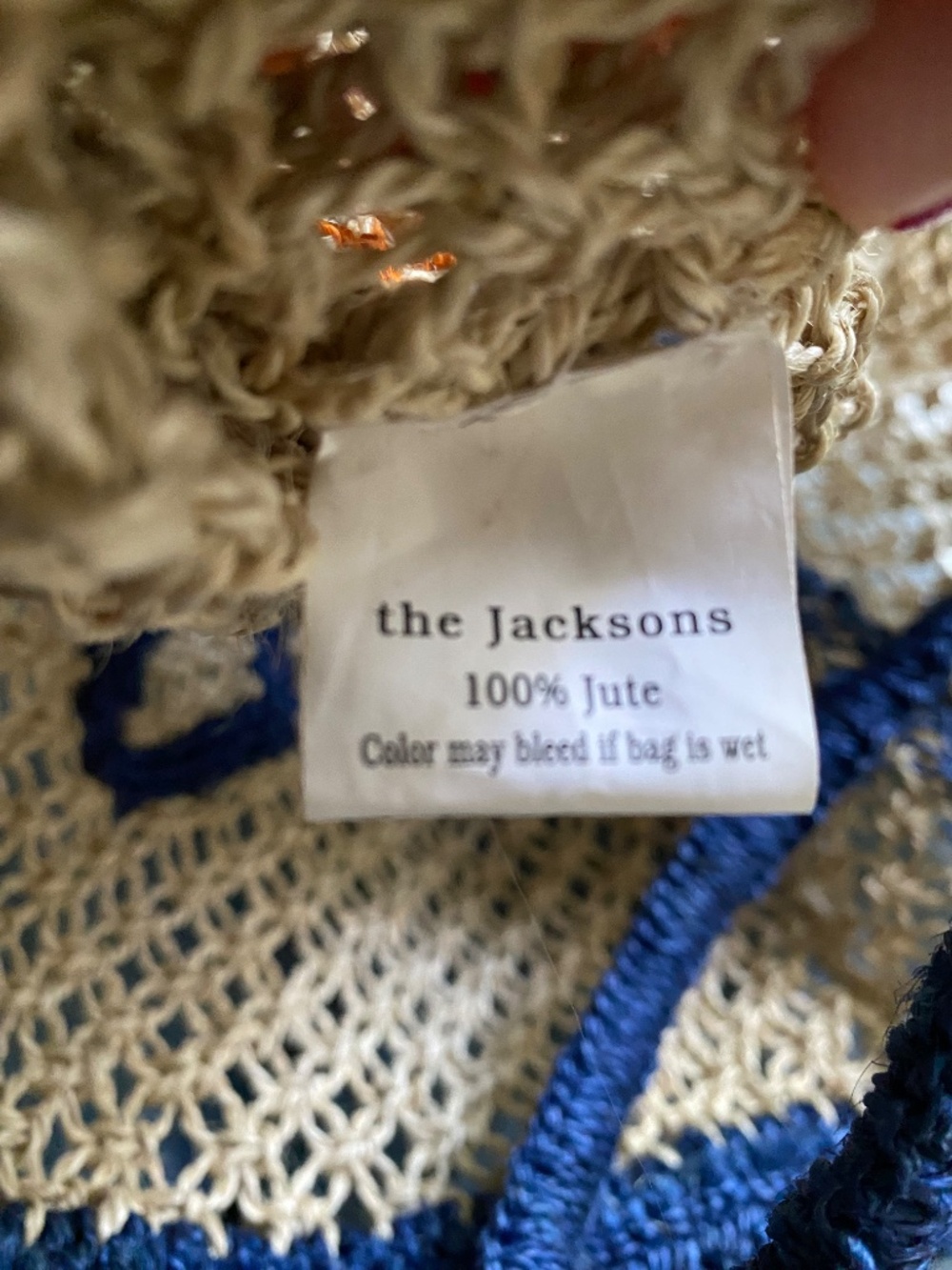 The Jacksons Breton Dog Jute Tote Bag Weiner Dog Daushaund - Picture 6 of 6